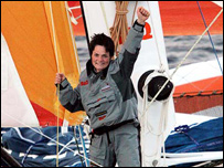 Ellen MacArthur returns to Falmouth