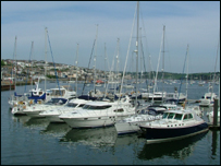 Yachts, Falmouth Harbour