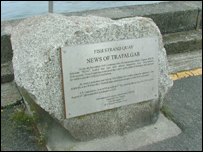 Battle of Trafalgar monument, Falmouth