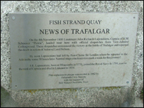 Battle of Trafalgar monument, Falmouth